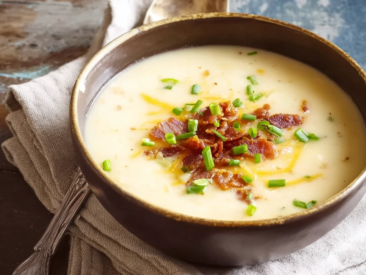 Easy Slow Cooker Potato Soup: Creamy & Simple - Image 2