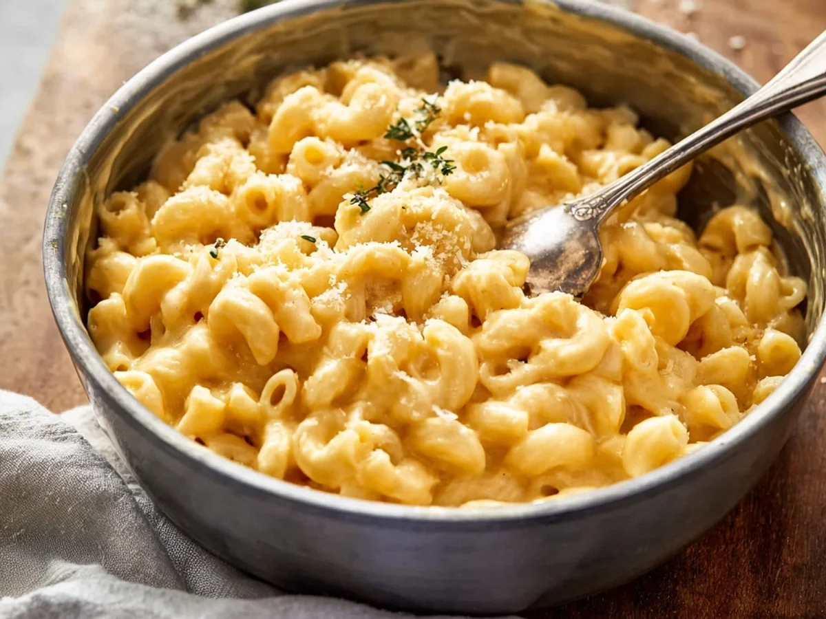 Easy Stovetop Mac and Cheese: A Quick Creamy Delight - Image 1
