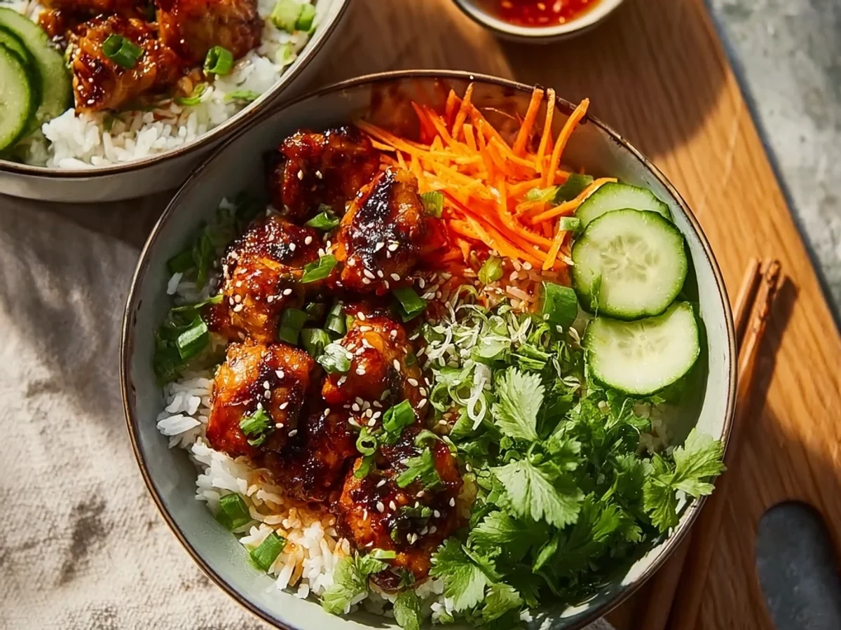 Easy Sweet Chili Chicken Rice Bowls for Weeknights - Image 2