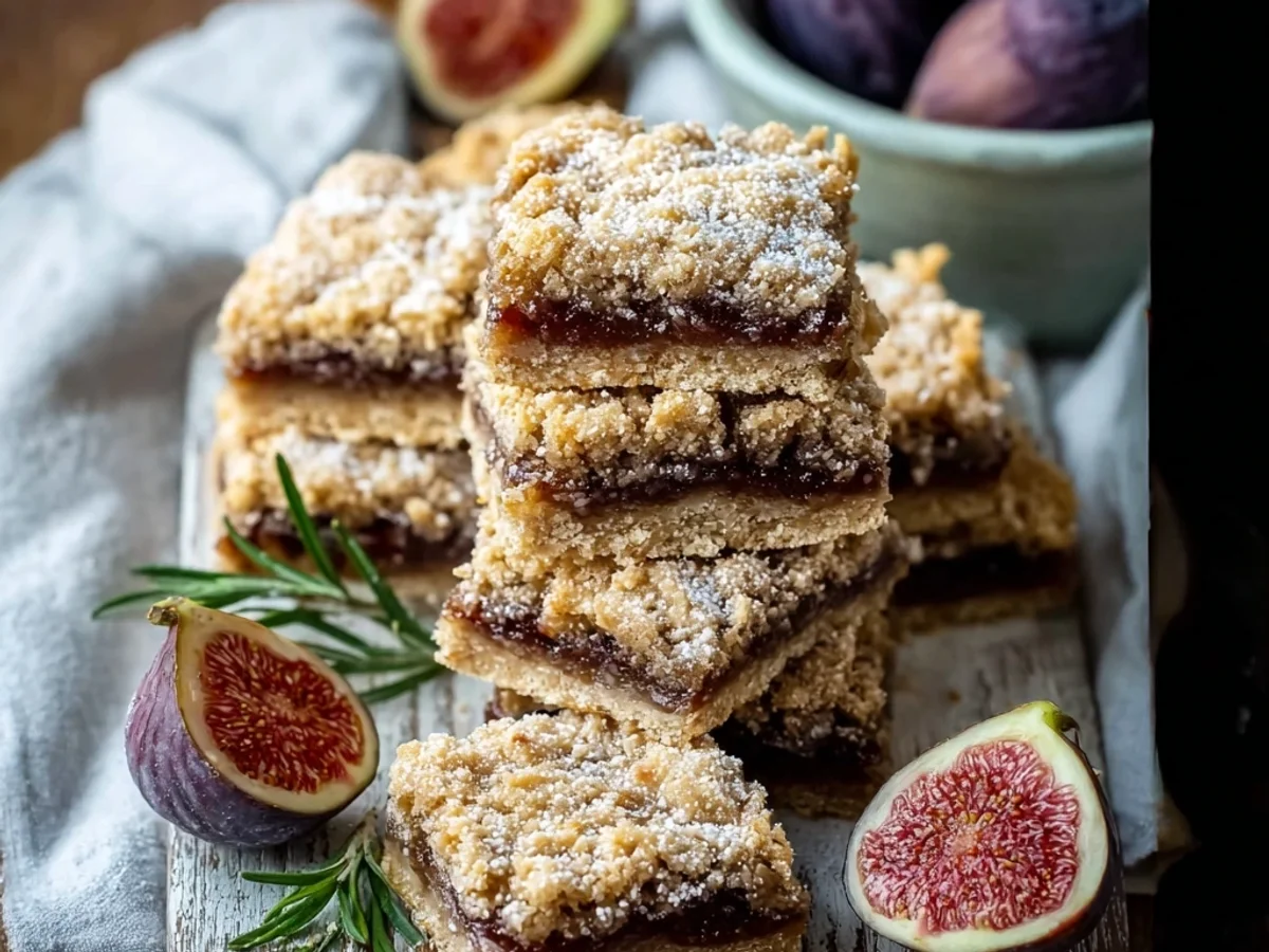 Fresh Baked Homemade Fig Bars: Sweet & Chewy - Image 2