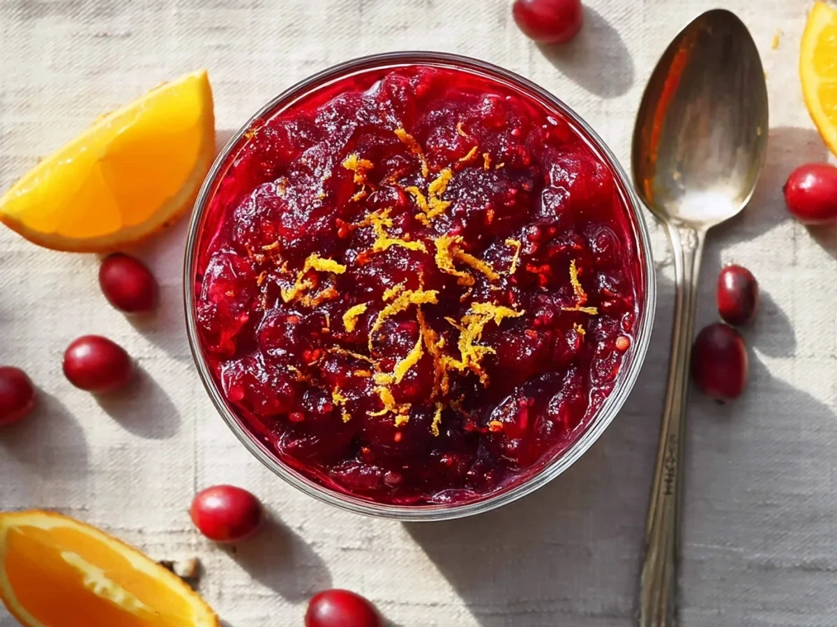 Fresh Cranberry Orange Sauce: Tangy & Bright - Image 2