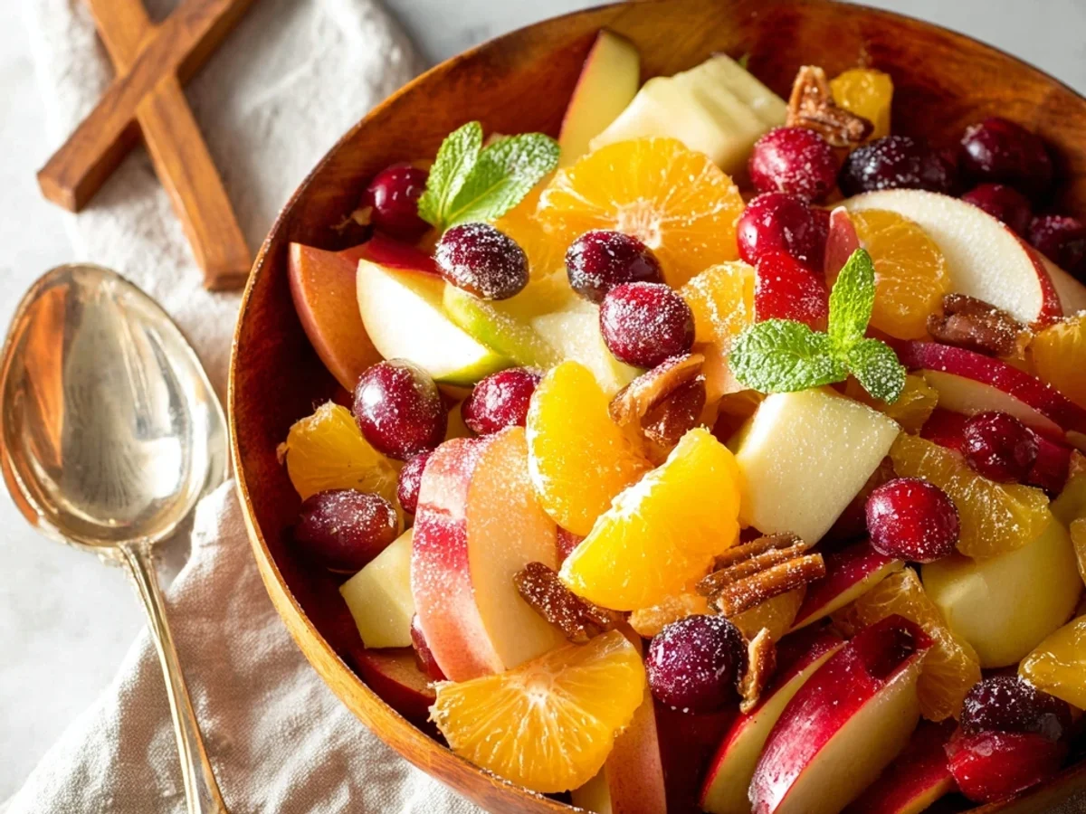 Fresh Thanksgiving Fruit Salad Recipe with Citrus Zing - Image 1