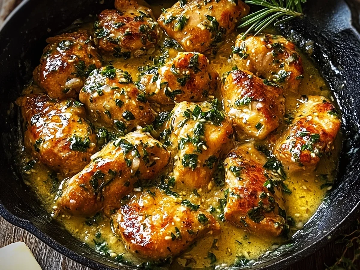 Garlic Butter Chicken Skillet - Quick Weeknight Dinner - Image 2