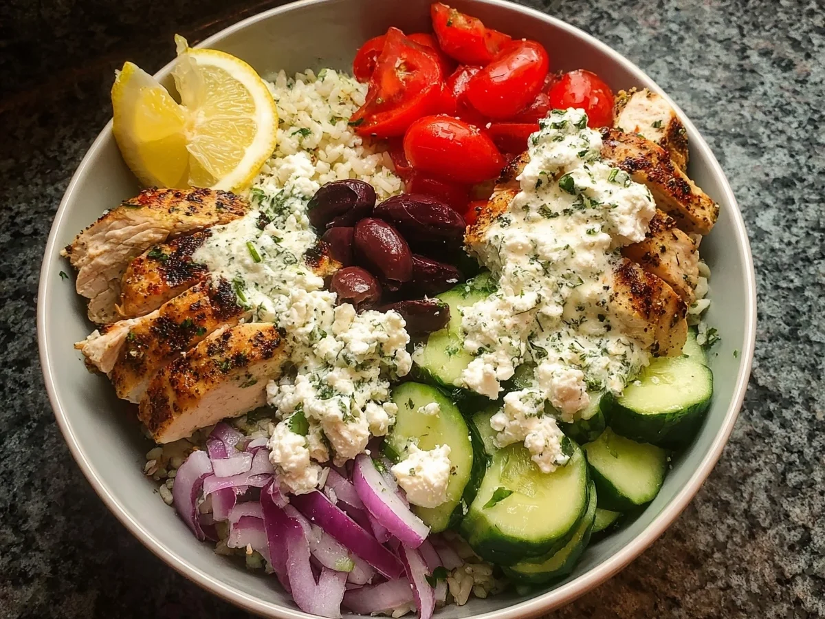 Greek Chicken Meal Prep Bowls: Healthy & Easy - Image 2