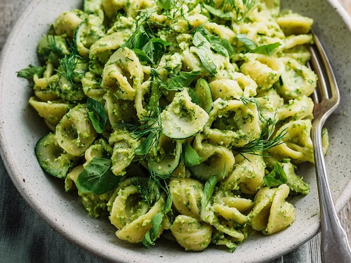 Green Goddess Pasta Salad: Creamy & Fresh Herbs - Image 2