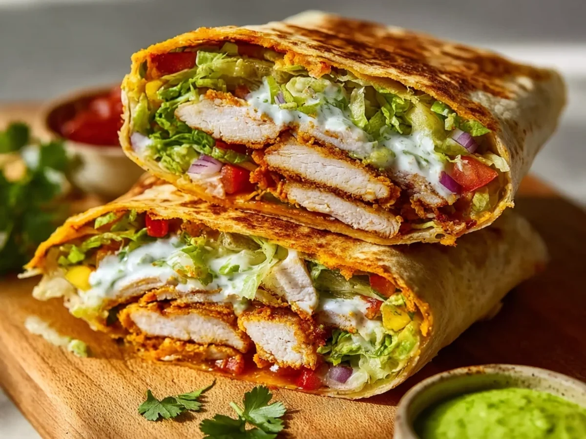 Healthy Chicken Crunch Wrap: Crispy, Satisfying & Quick - Image 2