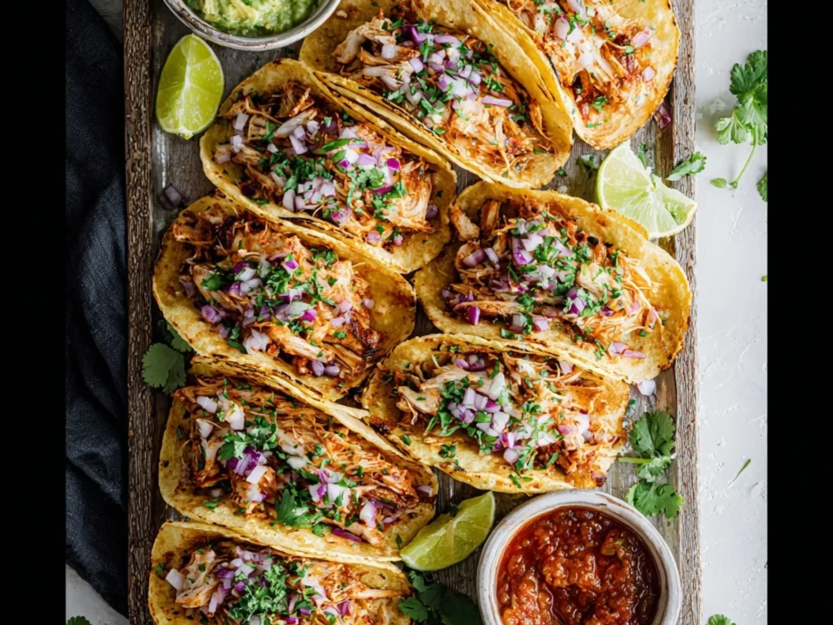 Healthy Slow Cooker Chicken Tacos: A Weeknight Win - Image 2