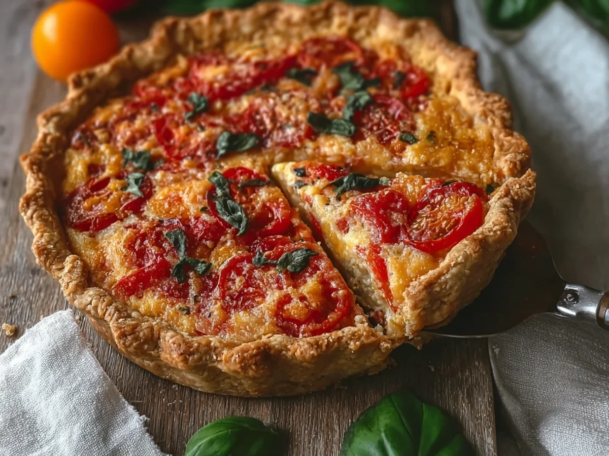 Healthy Southern Tomato Pie: Fresh & Lighter Summer Slice - Image 1
