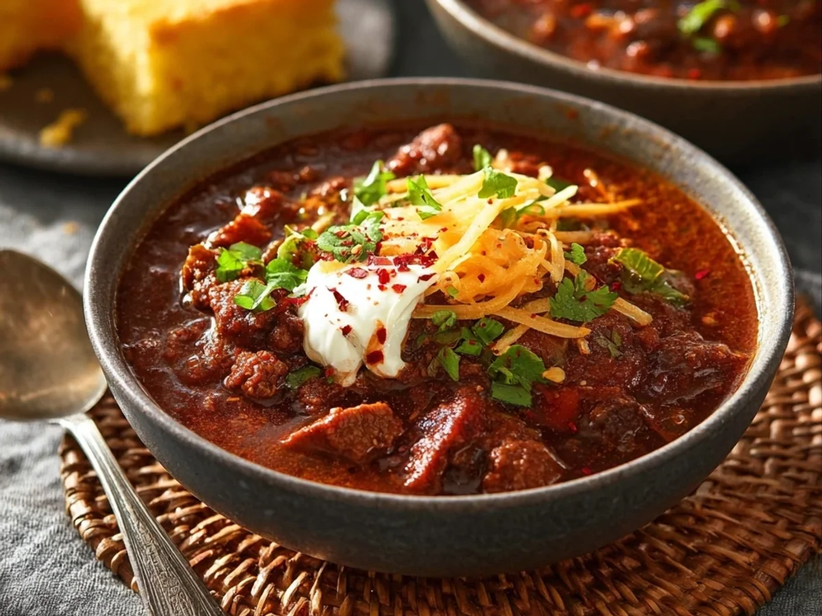 Hearty Beef Chili Recipe: Rich, Smoky Comfort - Image 2
