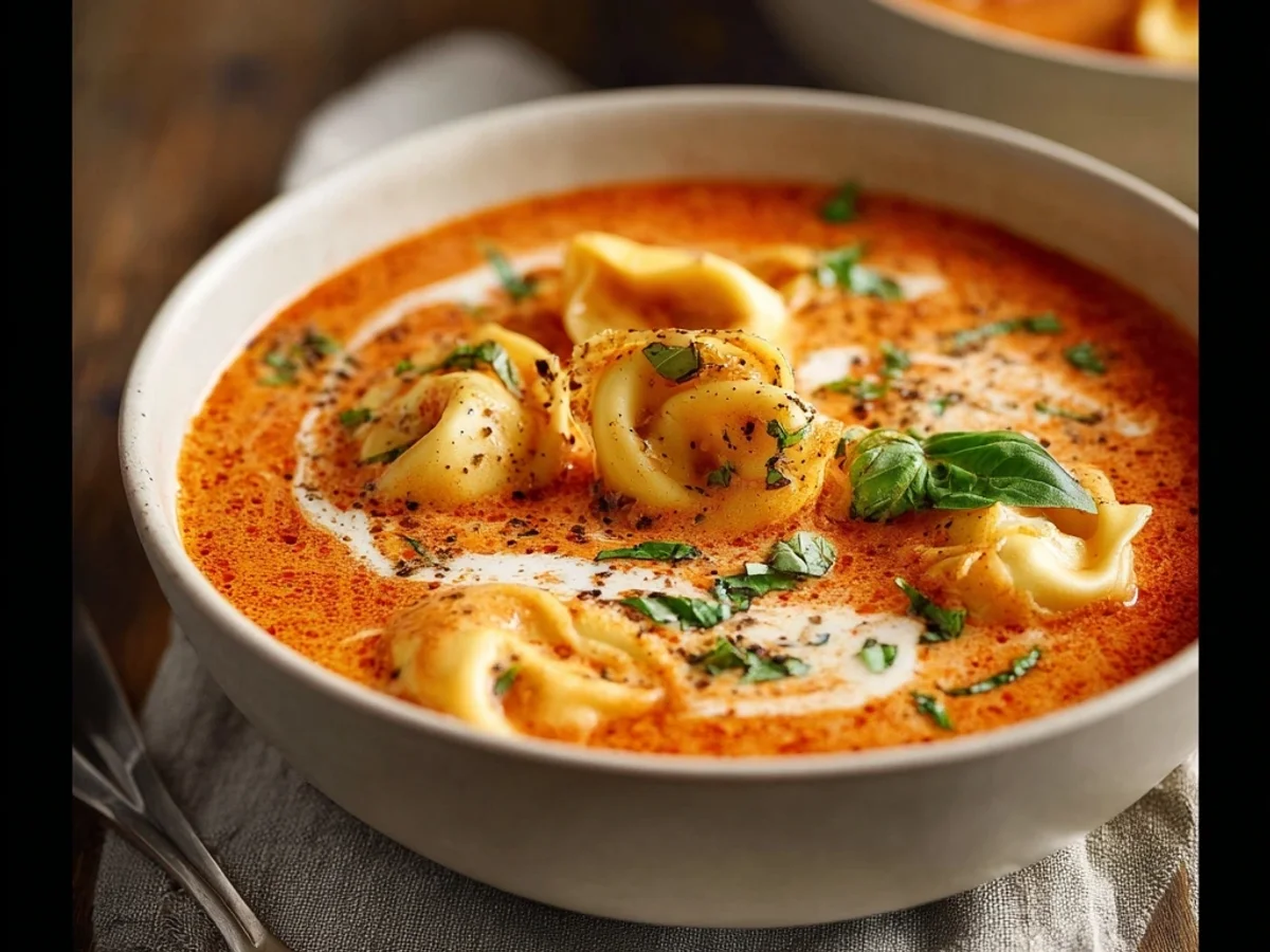 Hearty Cheesy Tomato Tortellini Soup: Quick & Easy Comfort - Image 2