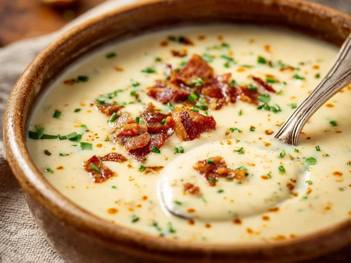 Hearty Creamy Baked Potato Soup: A Comfort Bowl - Image 2