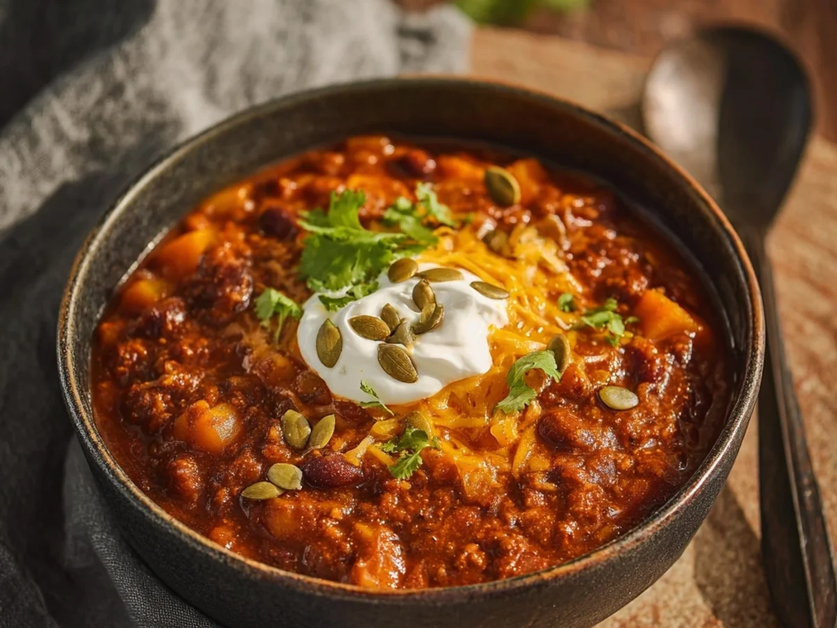 Hearty Crock Pot Pumpkin Chili Recipe - Image 2
