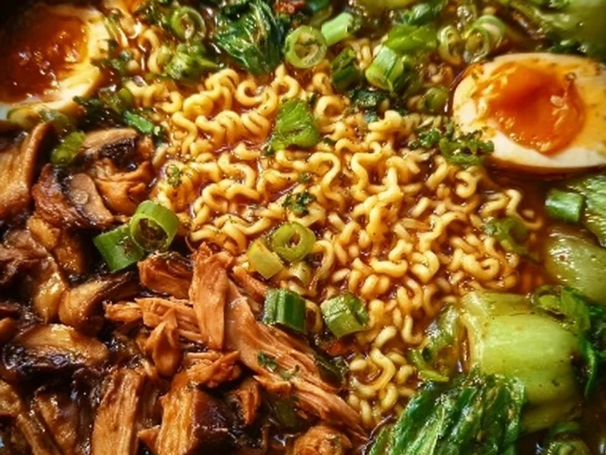 Hearty Crock Pot Ramen: Easy Slow Cooker Noodle Soup - Image 1