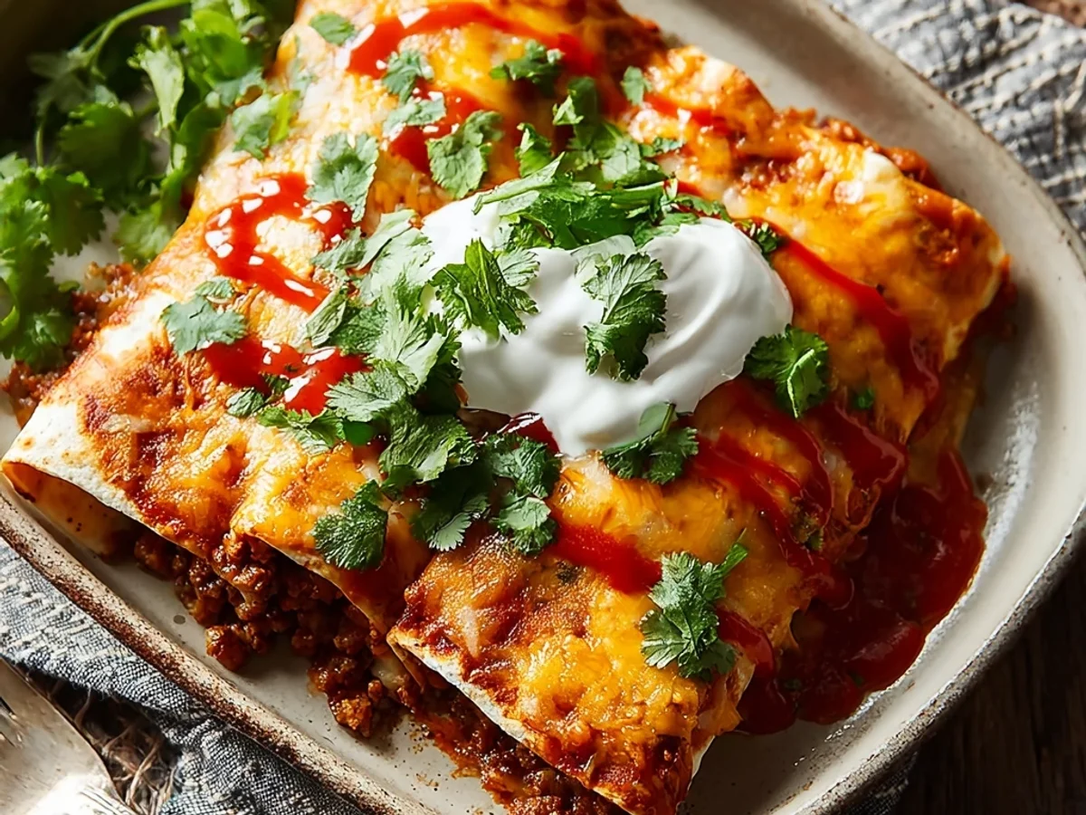 Hearty Ground Beef Enchiladas Made Simple - Image 1