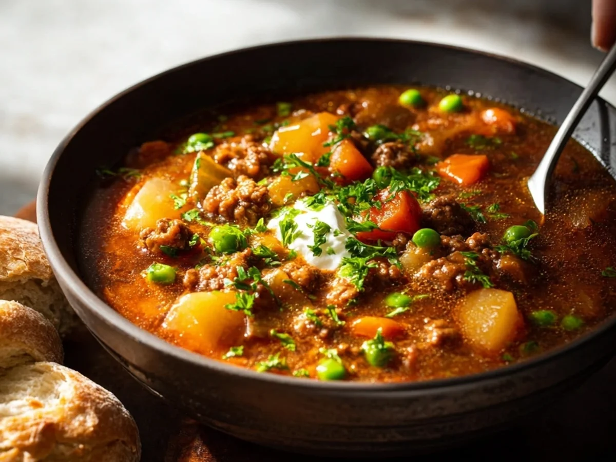 Hearty Hamburger Stew: Weeknight Pot Luck Favorite - Image 2