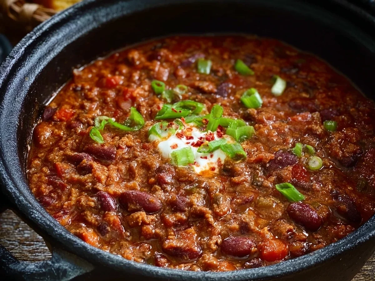 Hearty Homestyle Slow Cooker Chili - Image 1