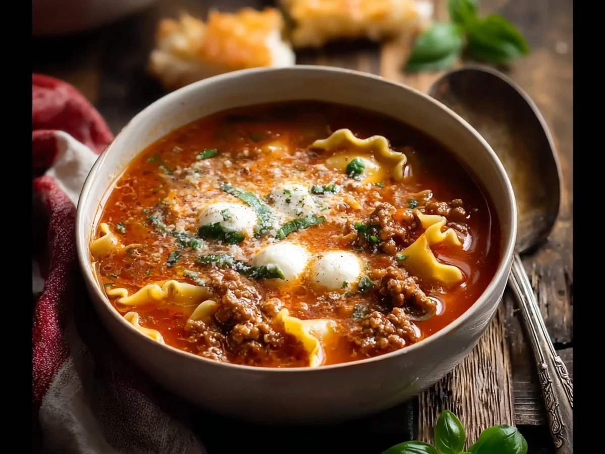 Hearty Lasagna Soup: One-Pot Comfort Meal - Image 2