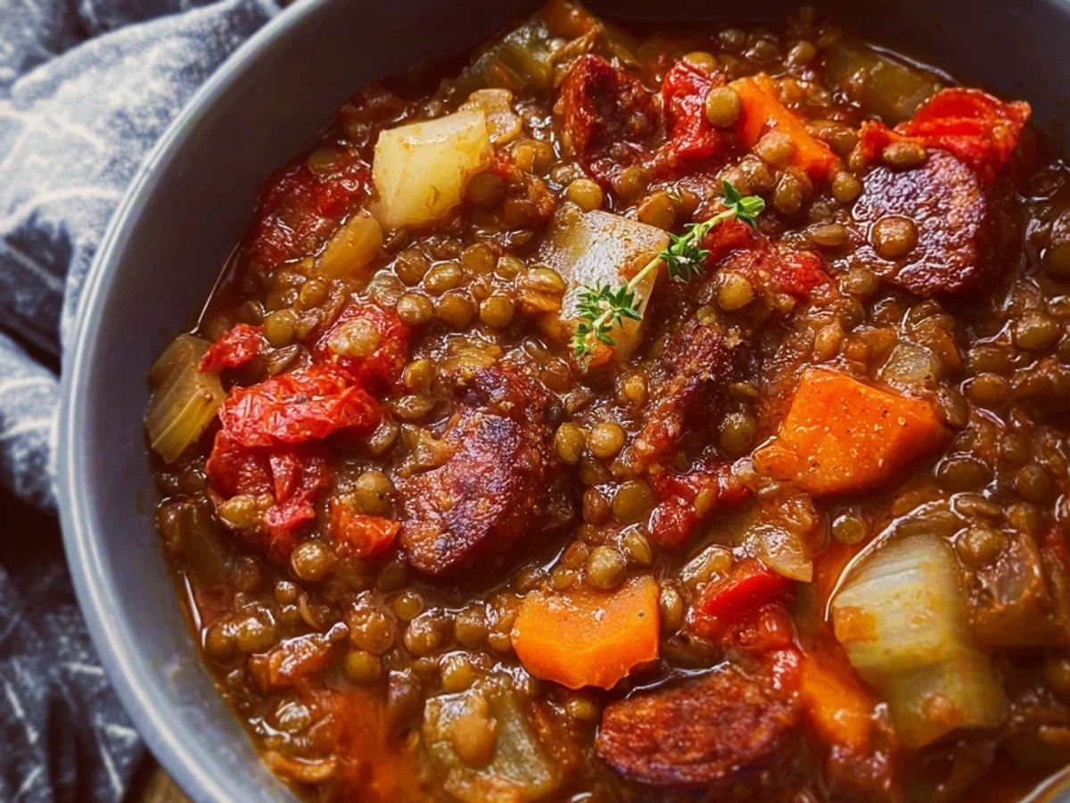 Hearty Spanish Lentil Stew - Image 1