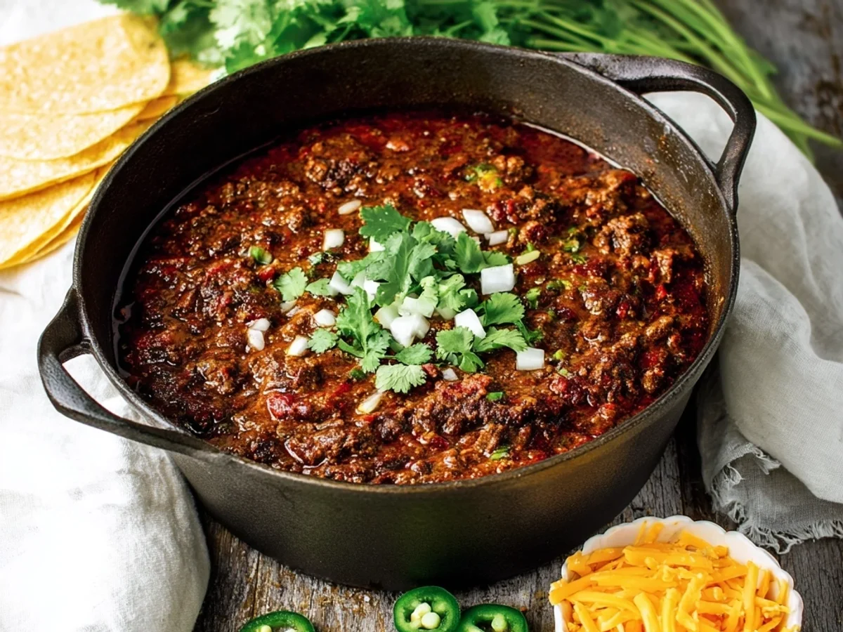 Hearty Texas Style Chili (No Beans) Recipe - Image 2