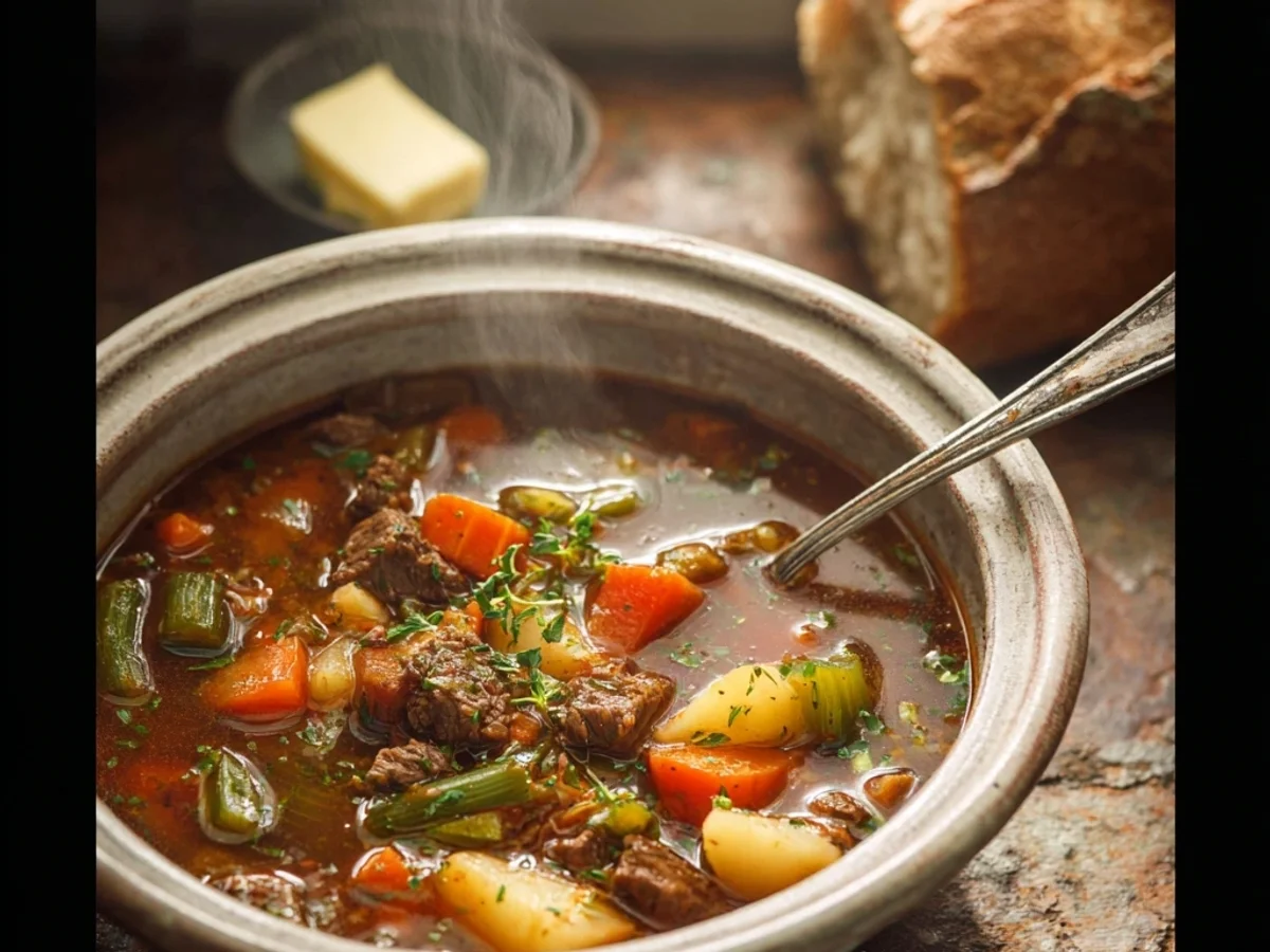 Hearty Vegetable Beef Soup: My Weekend Comfort Bowl - Image 2