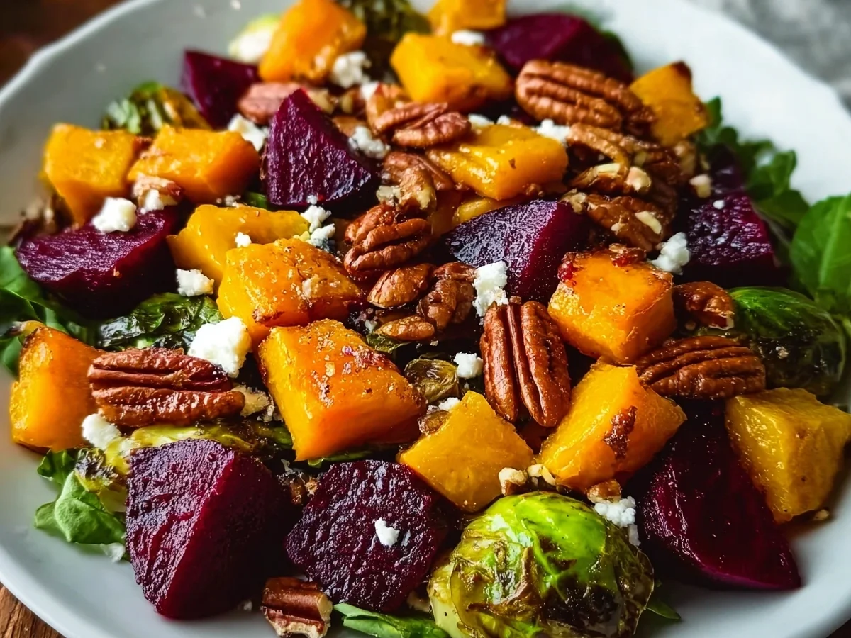 Hearty Winter Salad with Roasted Squash & Beets - Image 2
