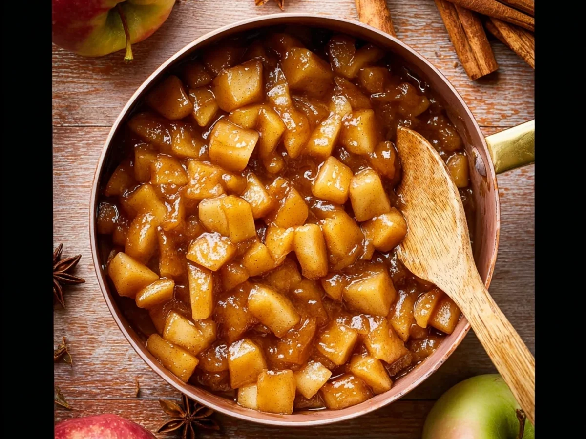 Homemade Apple Pie Filling with Brown Sugar: A Rustic Recipe - Image 1