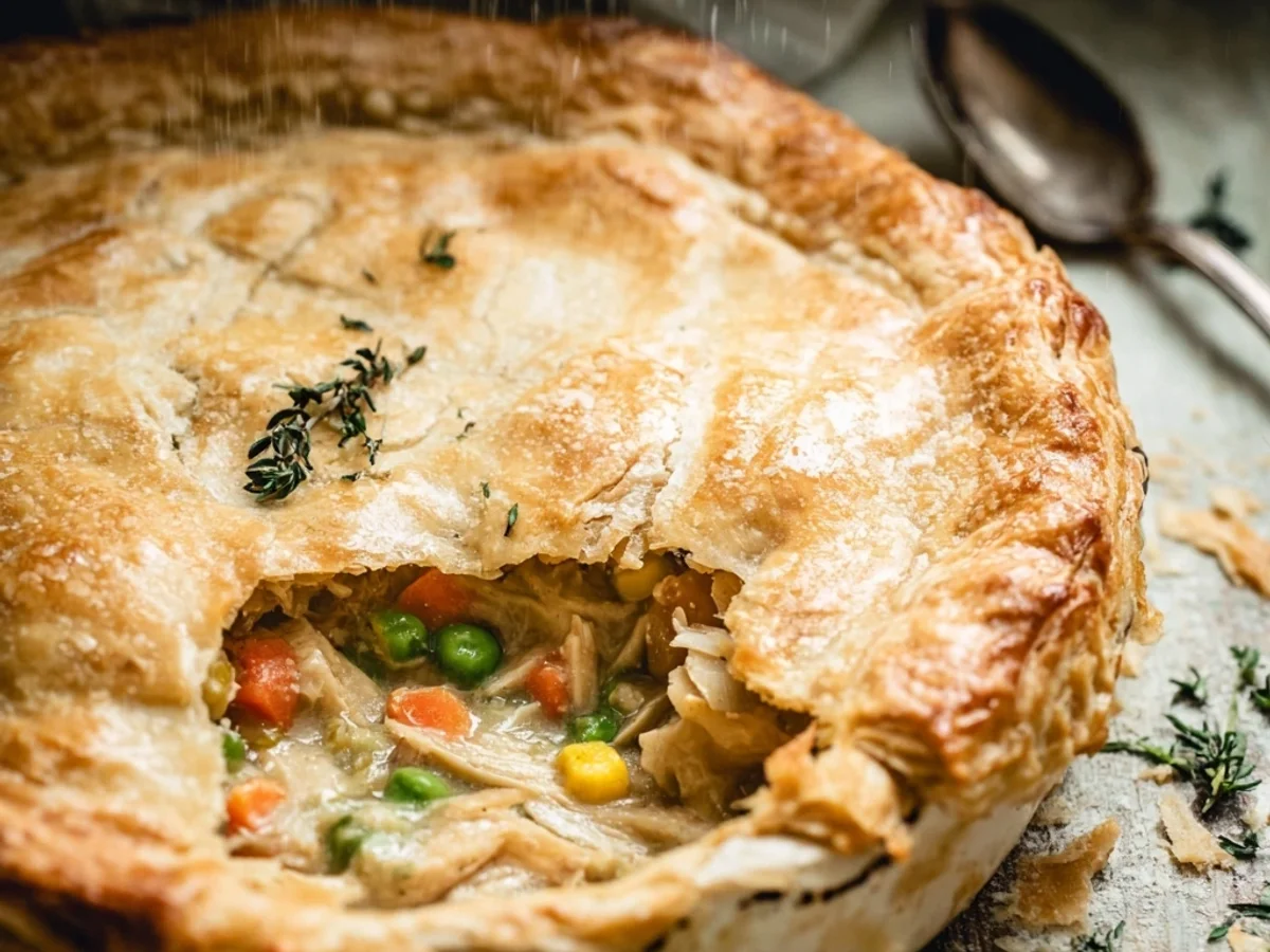Homemade Chicken Pot Pie: Rustic Comfort Recipe - Image 2
