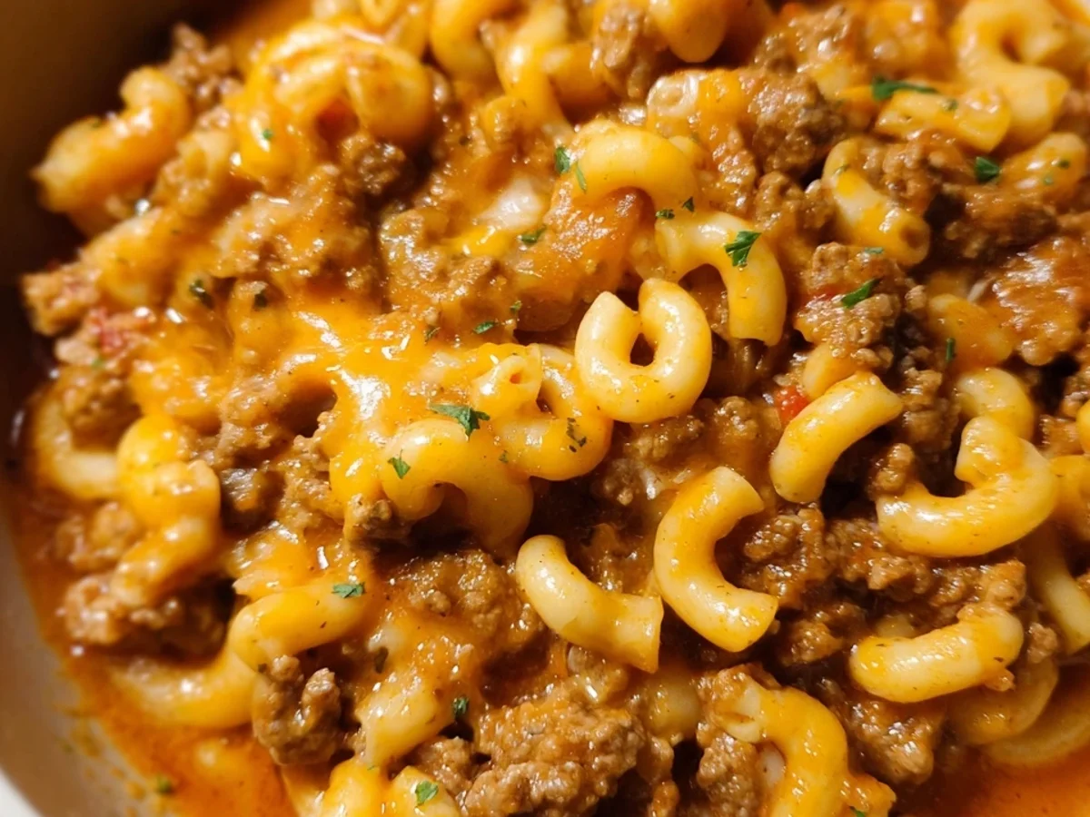 Homemade Hamburger Helper: Classic Family Dinner Recipe - Image 1