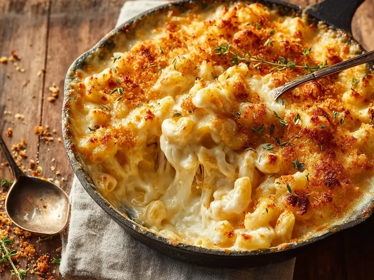 Homestyle Baked Mac and Cheese: Creamy & Crispy - Image 1