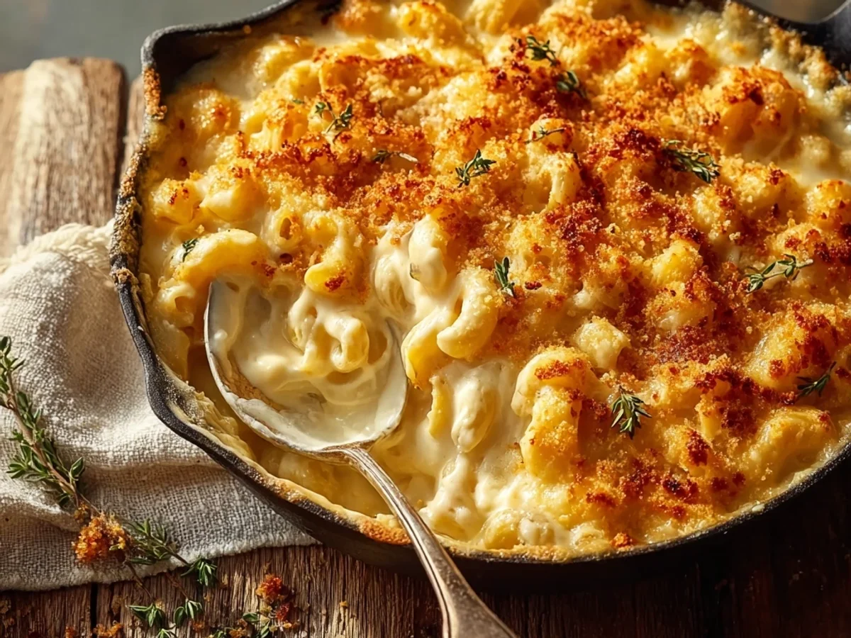 Homestyle Baked Mac and Cheese: Creamy & Crispy - Image 2