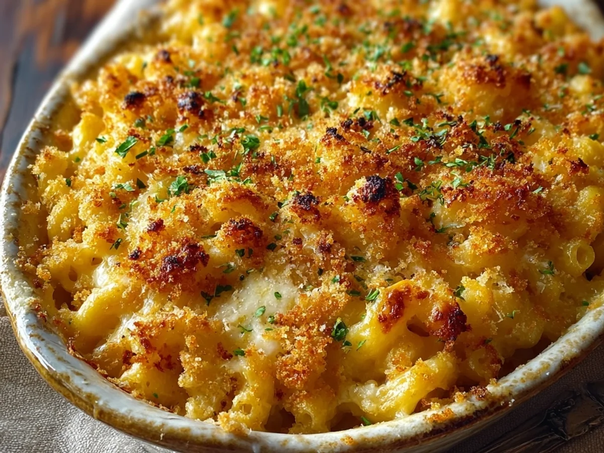 Homestyle Cheesy Baked Macaroni Casserole: A Family Favorite - Image 1