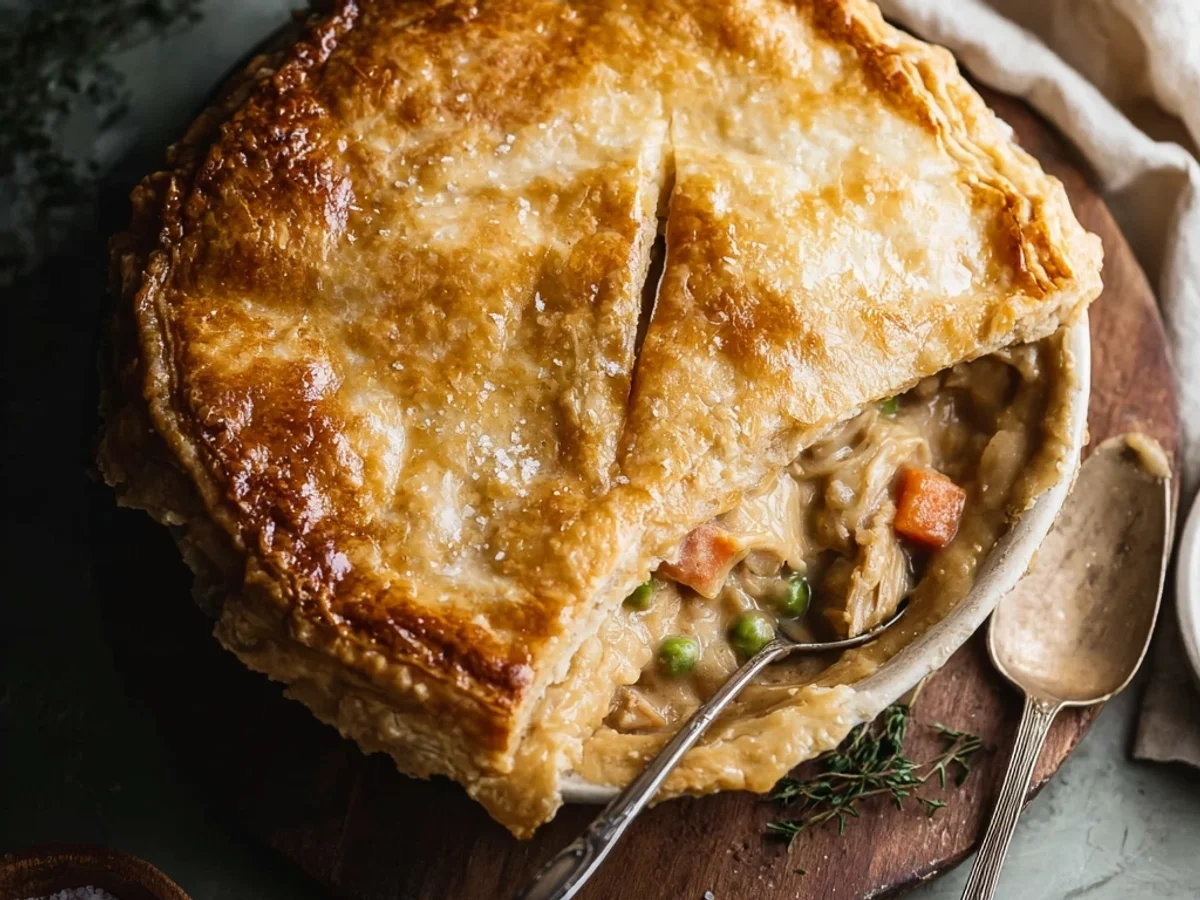 Homestyle Chicken Pot Pie: A Warm Family Dinner - Image 2