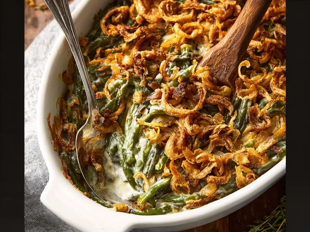 Homestyle Green Bean Casserole Recipe - Image 2