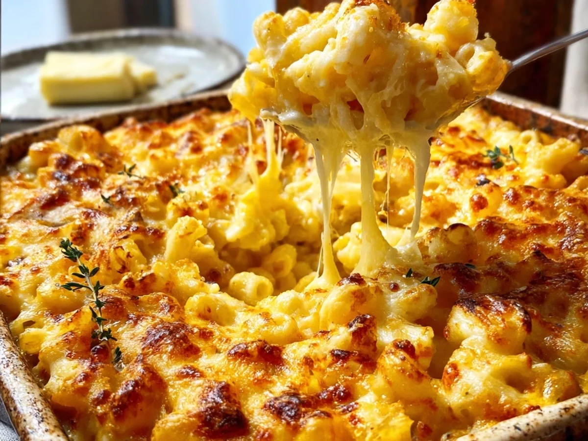 Homestyle Southern Baked Macaroni and Cheese - Image 2