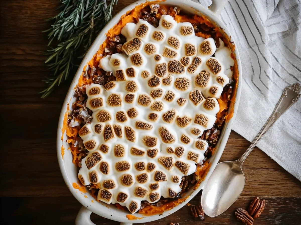 Homestyle Sweet Potato Casserole with Pecan Crunch - Image 2