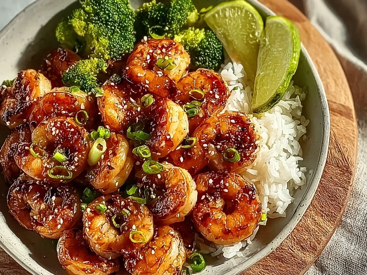 Honey Garlic Shrimp Dinner: Quick Protein Power - Image 1