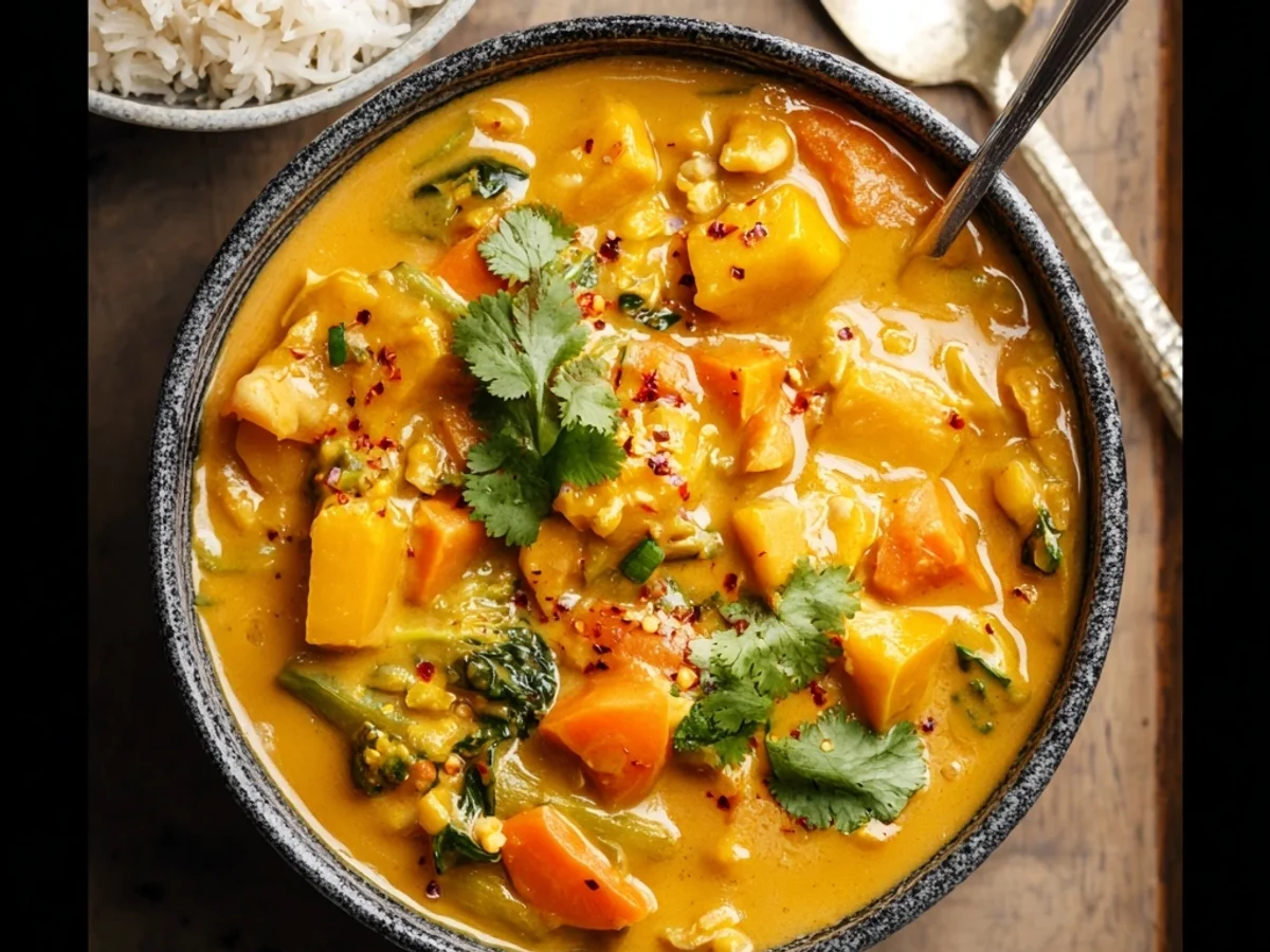 Kabocha Squash Red Curry: A Creamy Weeknight Comfort - Image 2