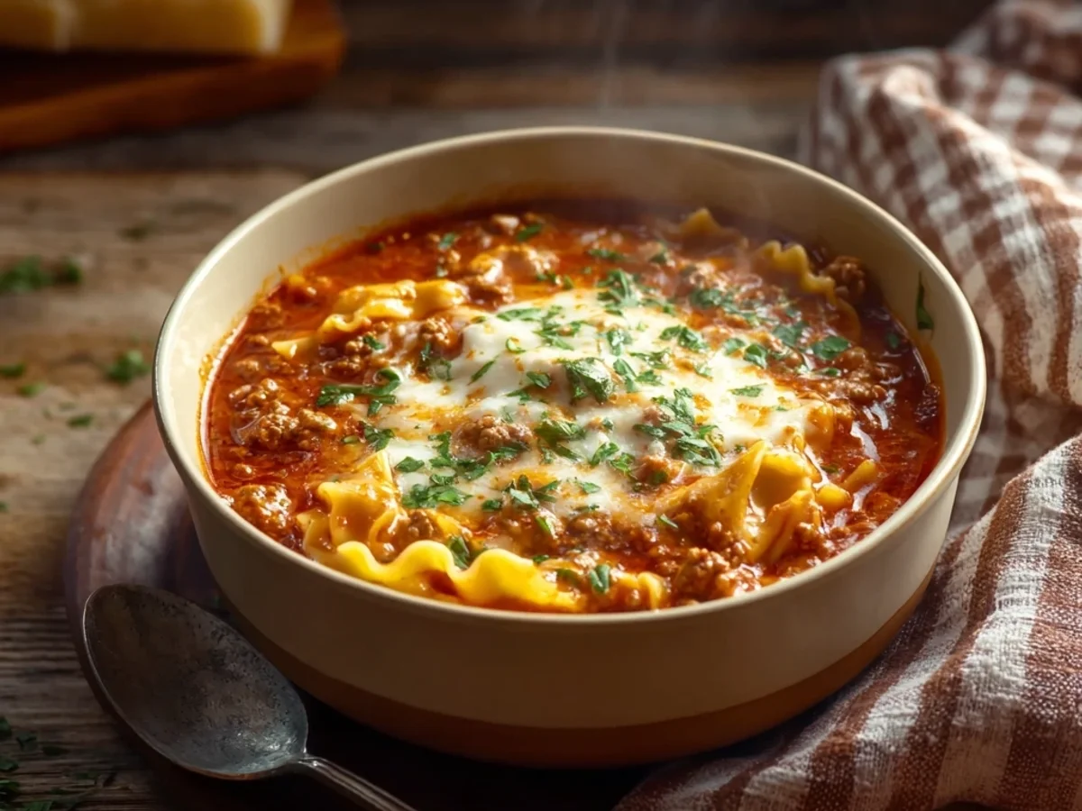Lasagna Soup: A Flavorful One-Pot Comfort Meal - Image 1