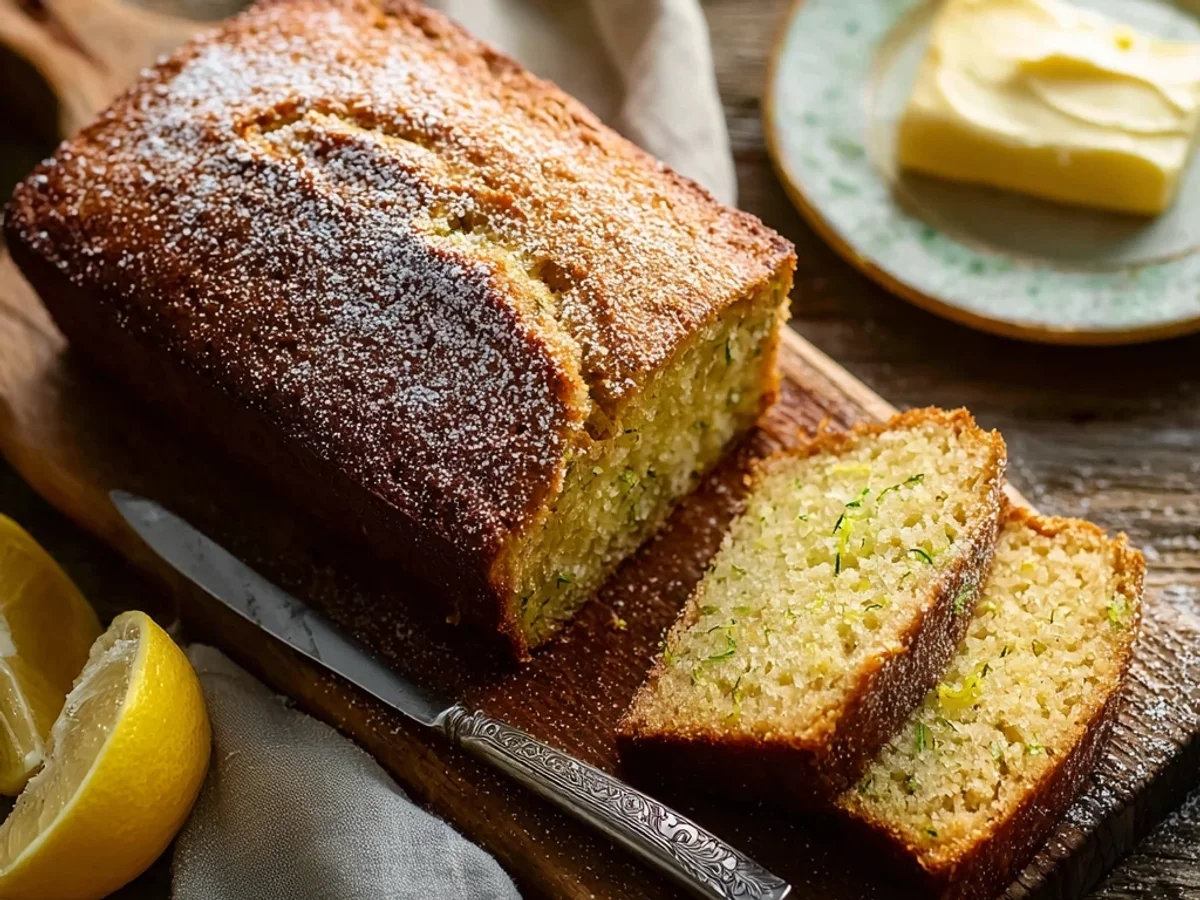 Luscious Lemon Zucchini Bread: A Bright & Tangy Loaf - Image 1