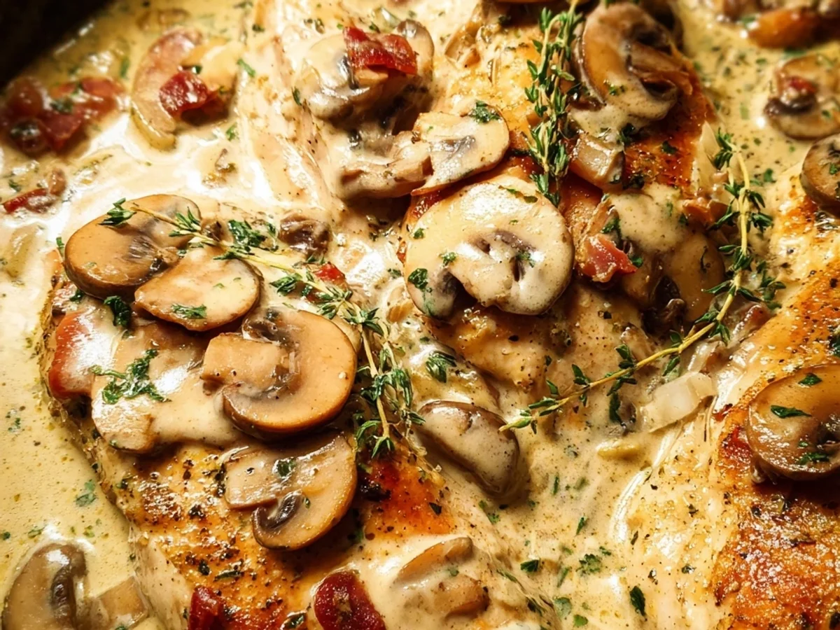 Mushroom Chicken Dinner: Easy One-Pan Meal - Image 2