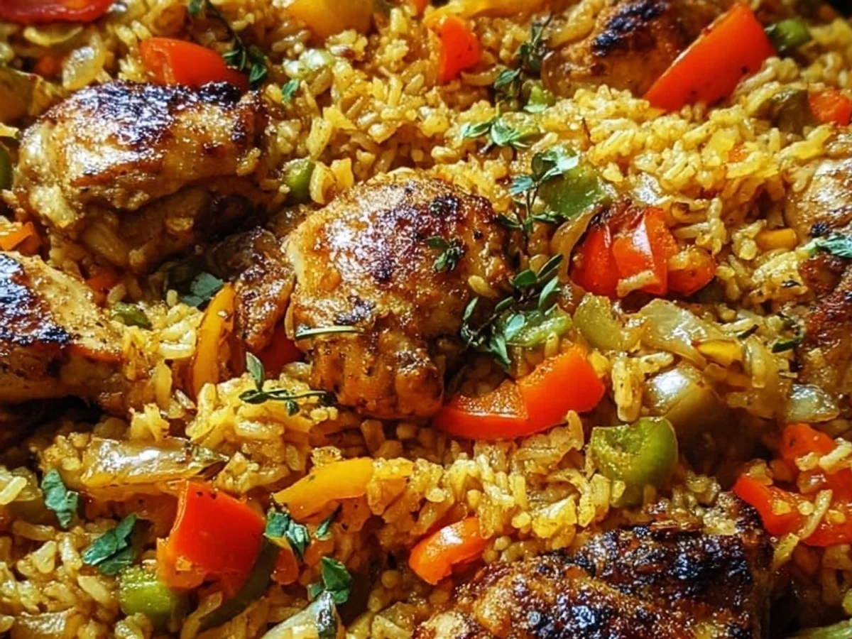 One-Pan Caribbean Chicken and Rice for Easy Weeknights - Image 1