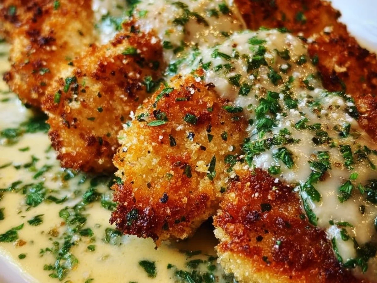 Parmesan Crusted Chicken: Crispy, Creamy Dinner - Image 2