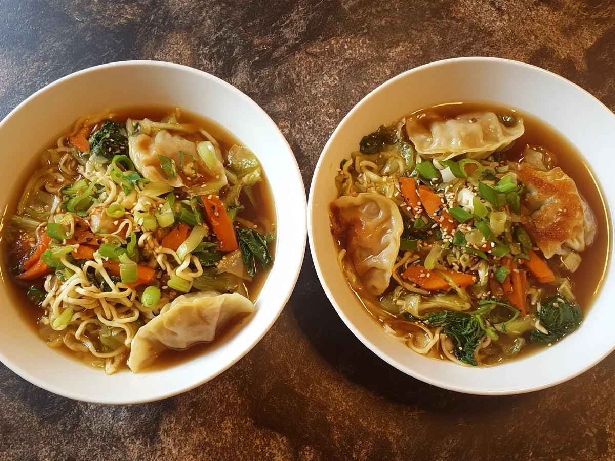 Potsticker Noodle Bowls - Easy 30-Minute Dinner - Image 2