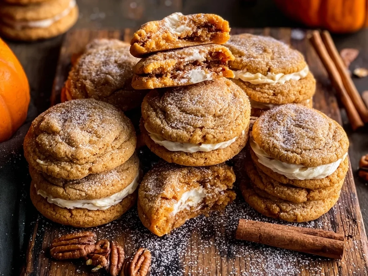 Pumpkin Cheesecake Cookies: Spiced Swirl Treats - Image 2