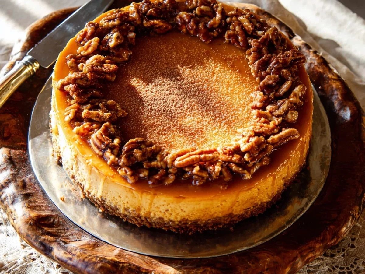 Pumpkin Cheesecake Recipe: Autumn's Creamy Delight - Image 2
