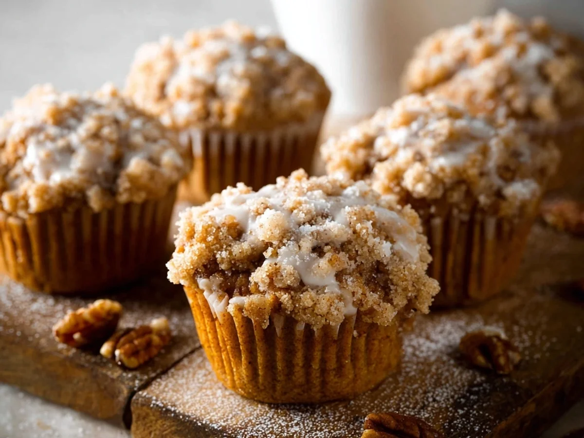Pumpkin Crumb Cake Muffins: Spiced Fall Treat - Image 2
