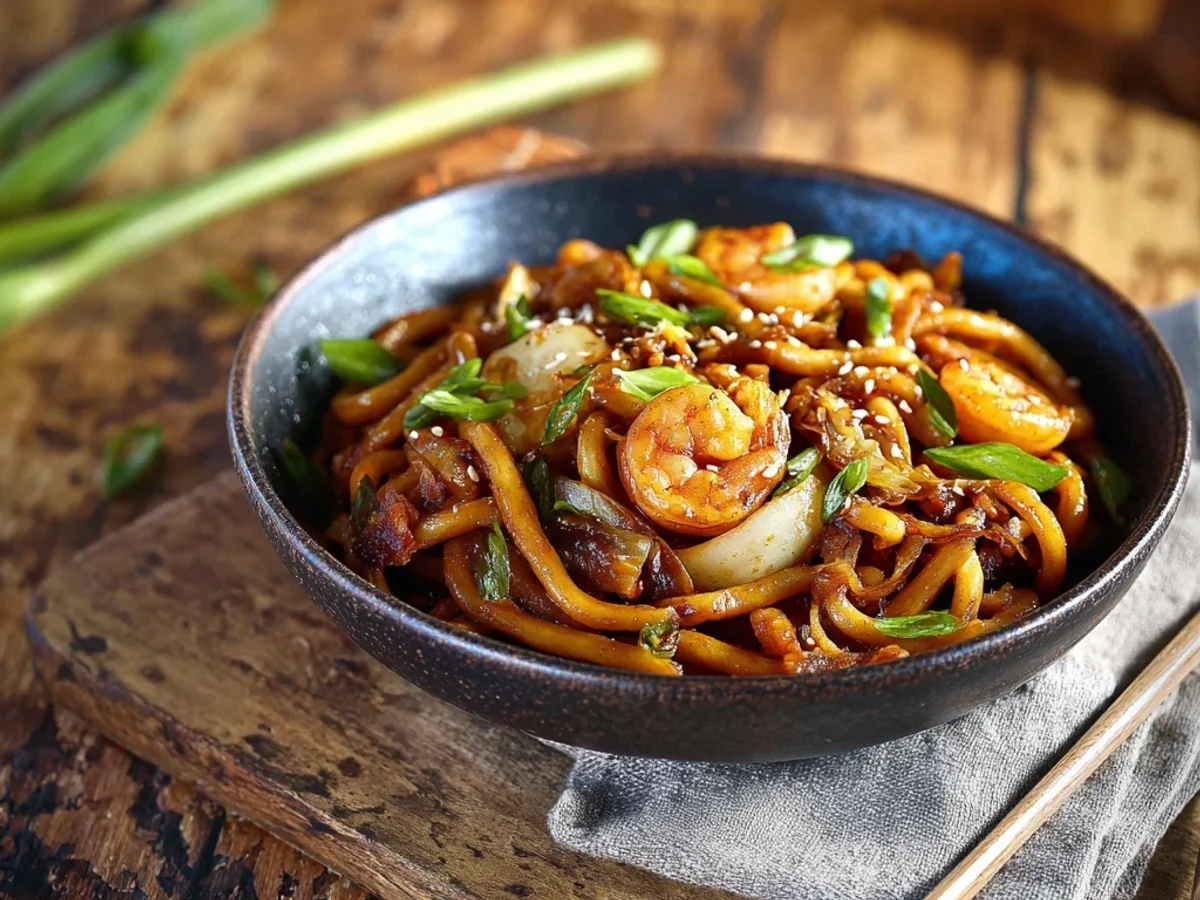 Quick Shrimp Yaki Udon: A Weeknight Comfort Bowl - Image 2