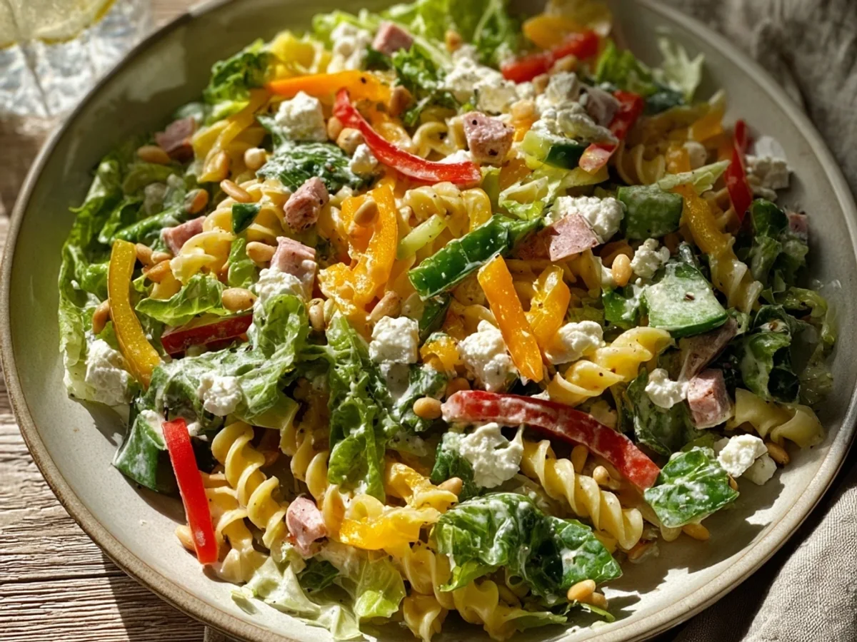 Refreshing Cold Salad Recipe: Zesty Summer Crunch - Image 1
