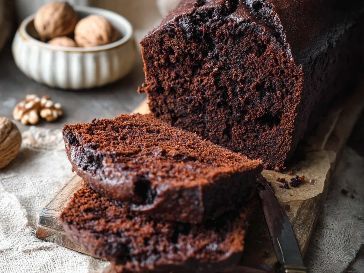 Rich Chocolate Bread Recipe Loaf: A Home-Baked Delight - Image 1