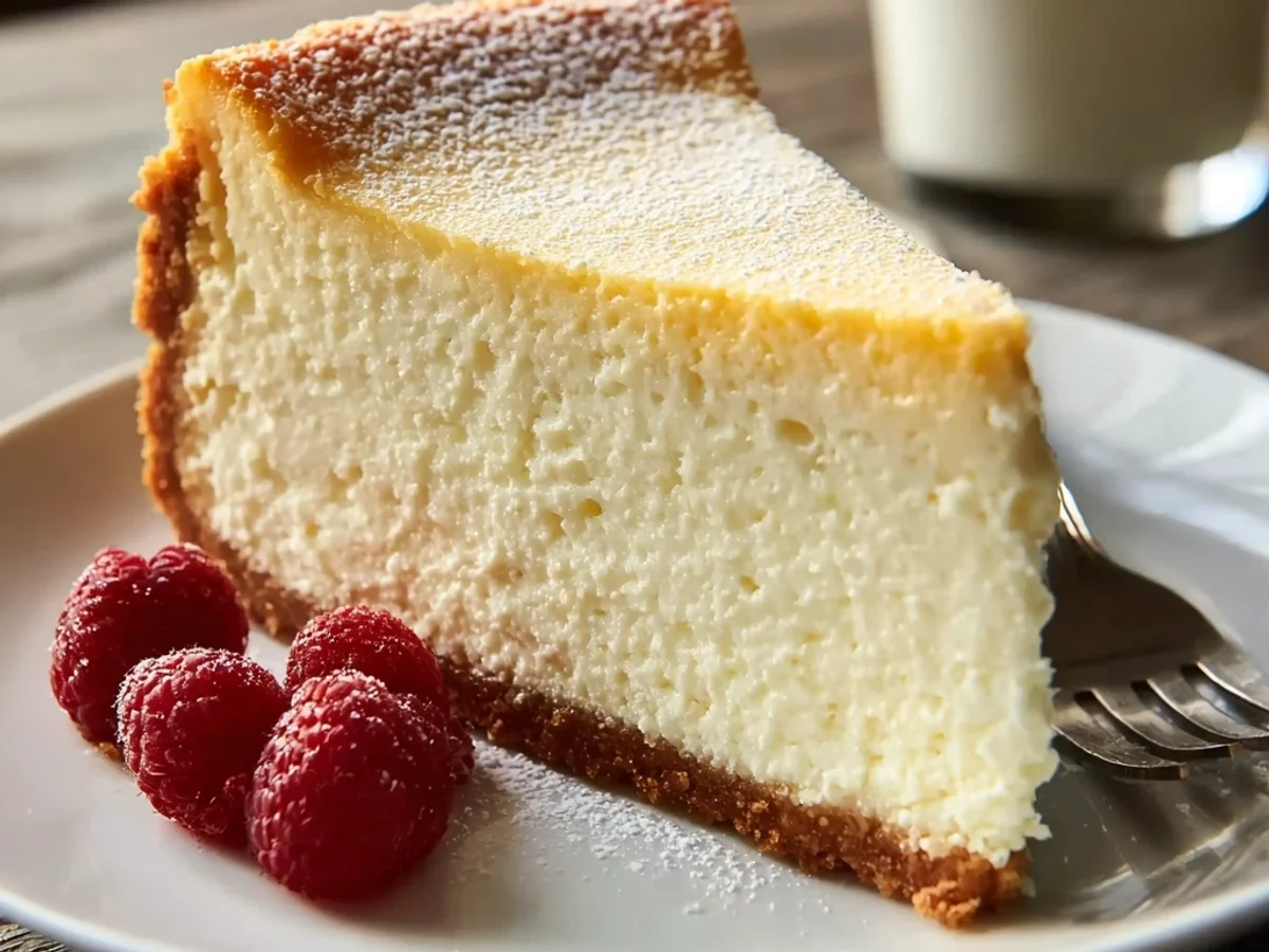 Rich Classic New York Cheesecake: Creamy, Tangy Perfection - Image 1